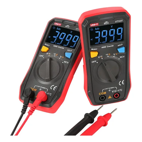 Tester Uni-t Ut123 Auto Rango Temp. Y Ncv - Electroimp.