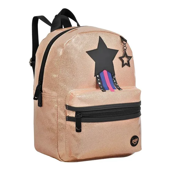 Bolso Morral Universe Black Star Mochila Para Niñas - Capi