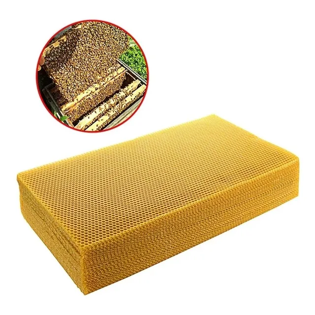 Cera De Abeja Virgen 100% Pura - Laminada Uso Cosmético.