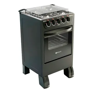 Fogão New Sirius 4 Bocas Manual Mesa Em Inox Forno Braslar