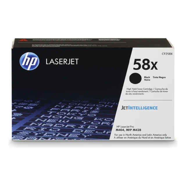 Cartucho De Toner Hp 58x Cf258x Original Laserjet M404 M406 Negro