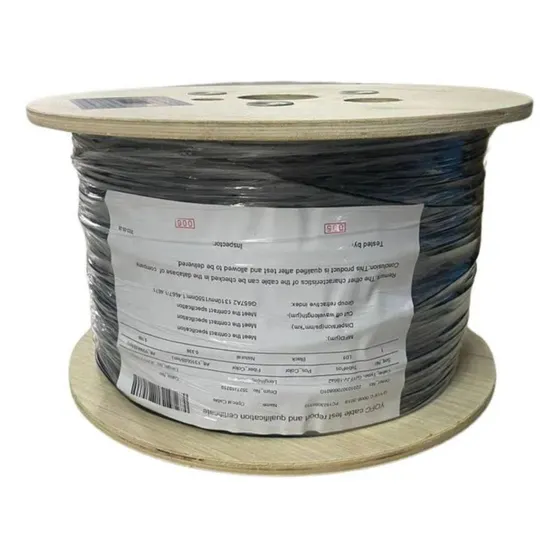 Bobina Fibra optica Monomodo 1 km Redonda YOFC color negro
