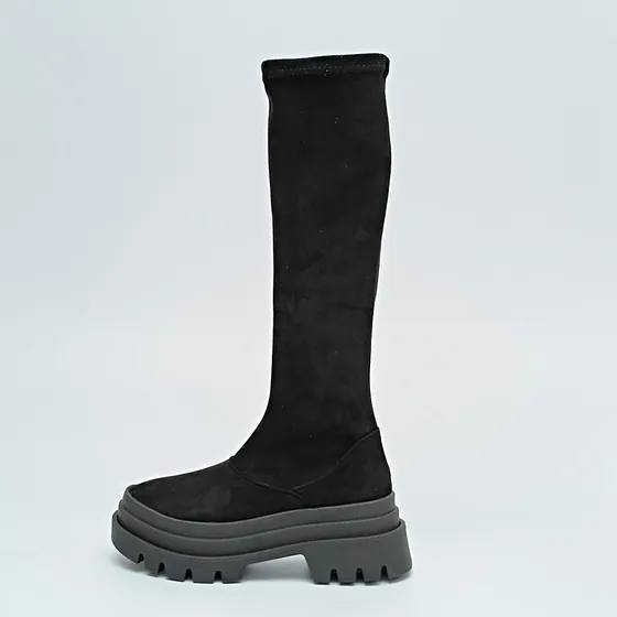 Bota Borcego Gamuza Elastizada Heiko Mujer 2551