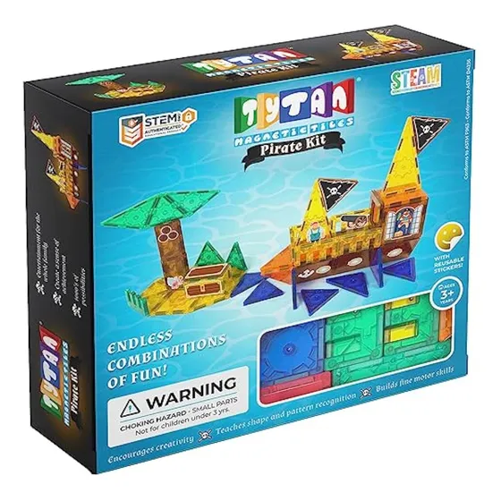 Tiles Pirate Ship &amp; Island - Juego De