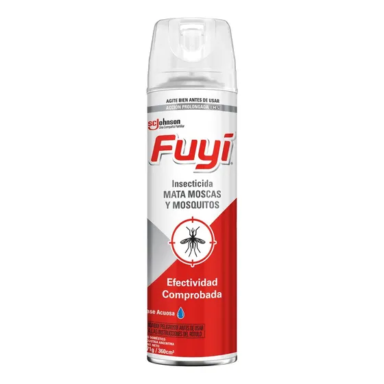 Fuyi Mata Moscas Y Mosquitos 360 Ml X 5 Unidades