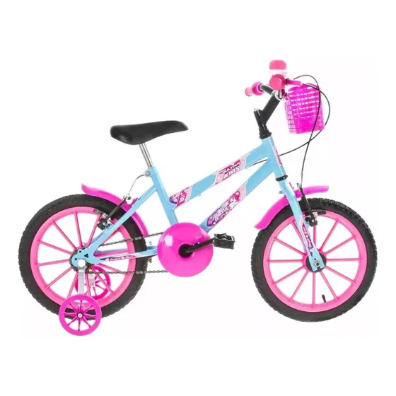 Bicicleta Infantil Aro 16 3 4 5 6 7 8 Anos Com Rodinha