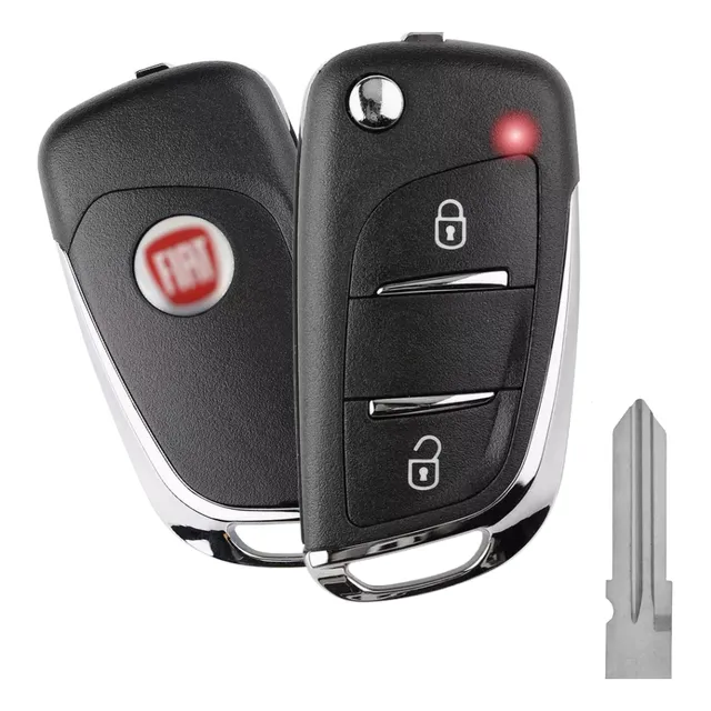 Chave Canivete Fiat Alarme Positron Uno Economy Mille Way