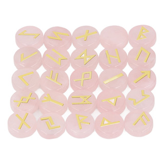 Set De Runas Para Brujas, 25 Unidades, Piedras Rúnicas De Cr Set De Runas Para Brujas, 25 Unidades, Piedras Rúnicas De Cr