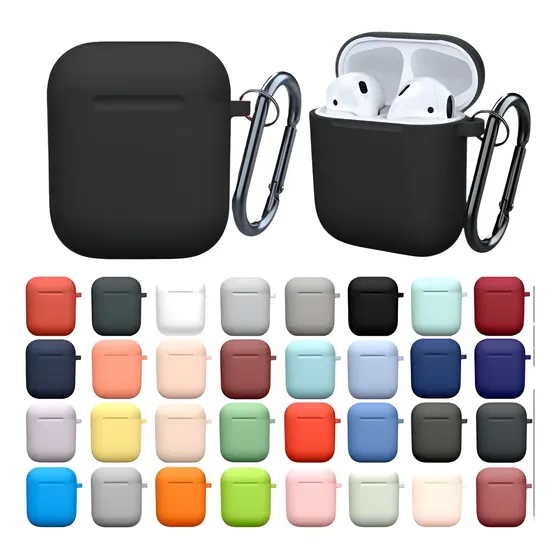 Case Capa Capinha Protetora Silicone Para AirPods 1 E 2