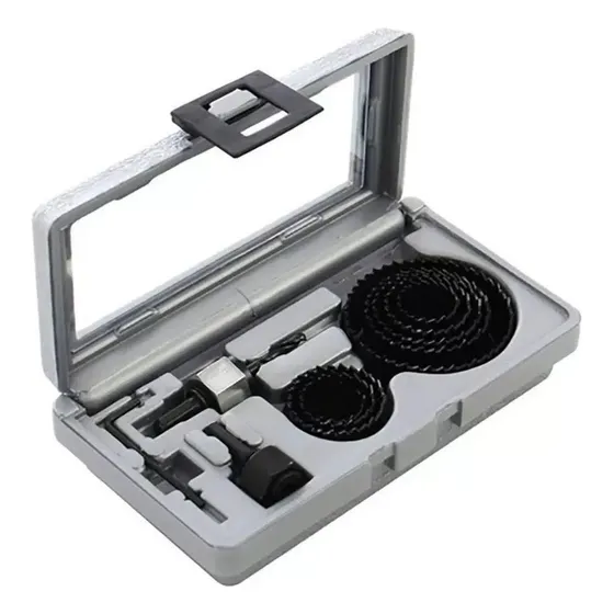 Juego Mechas Copa Madera Plastico Durlock 11pzas Bosch