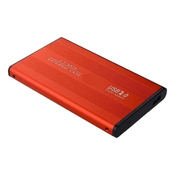 Caja Disco Duro Usb 2.0 Hdd Movil 2.5  Caddy Externo Color :