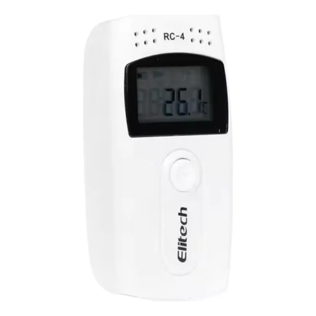 Elitech Rc-4hc - Grabador De Datos De Temperatura Y Humedad 