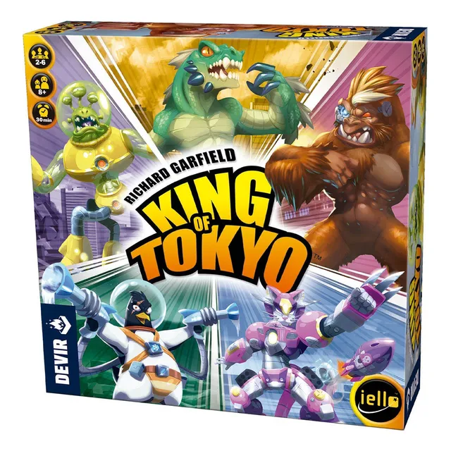 Juego De Mesa King Of Tokyo Adultos Estrategia Roles Español