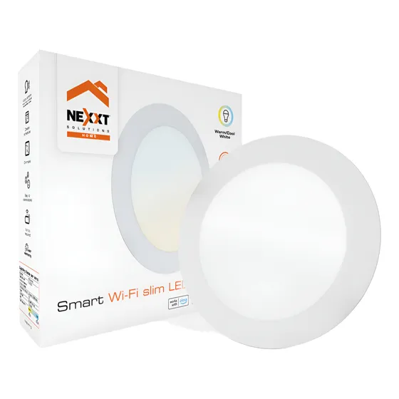 Luz Plafón Led Nexxt Inteligente Empotrable Wi-fi Domótica