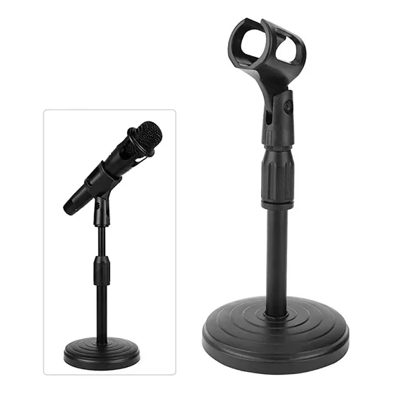 Soporte Base De Escritorio Para Micrófono Universal