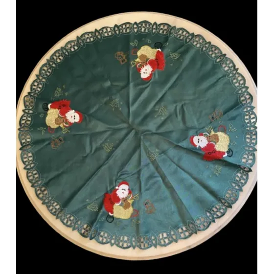 Mantel De Tela, Centro De Mesa De Navidad
