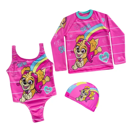 Set De Traje De Baño De Skye Paw Patrol 