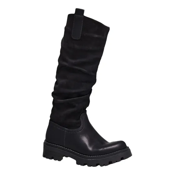 Bucaneras Botas Caña Alta Gamuza