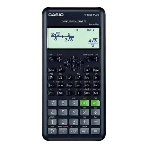 Calculadora Científica 252 Funções Fx-82esplus-2-s4dt Casio Cor