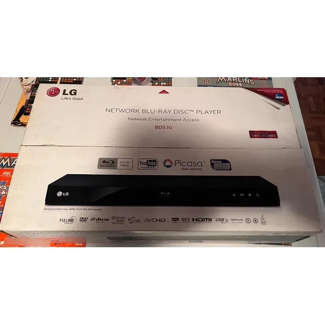 Blu Ray LG Modelo Bd 530 Nuevo En Su Caja Nunca Usado
