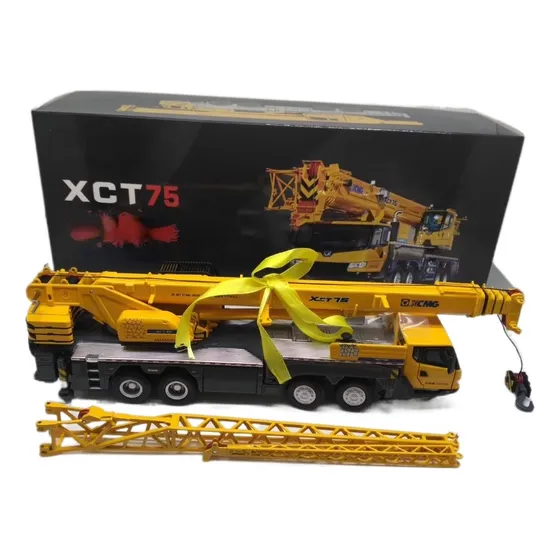 T Modelo De Aleación De Grúa De Camión 1:50 Xcmg Xct75