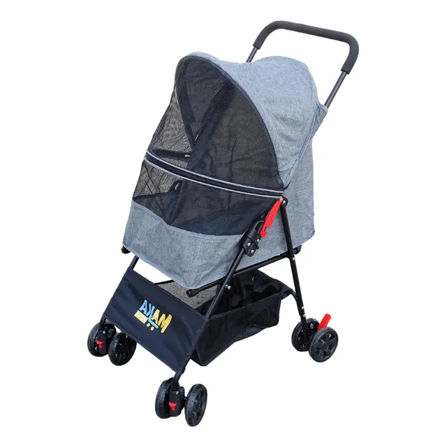 Coche Para Mascotas Paseador Plegable Para Perros Y Gatos