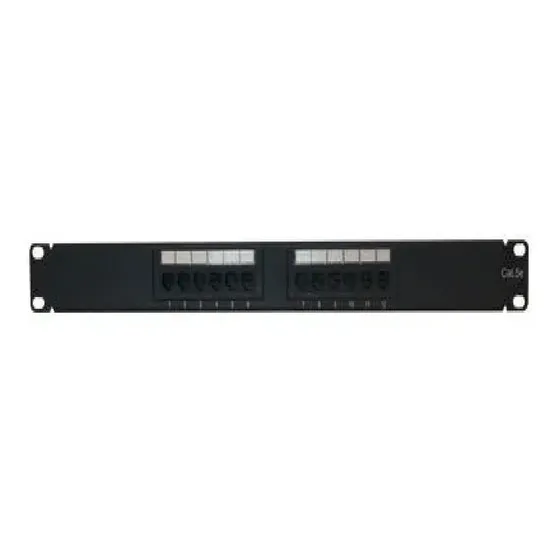 Patch Panel Cat5e 12puertos Enson Ens-pa12p5e