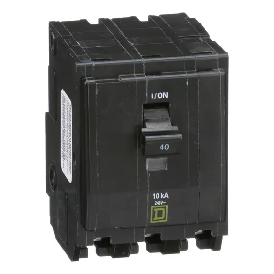 Pastilla Interruptor Termomagnetico 3 Polos 40a Squaredqo340