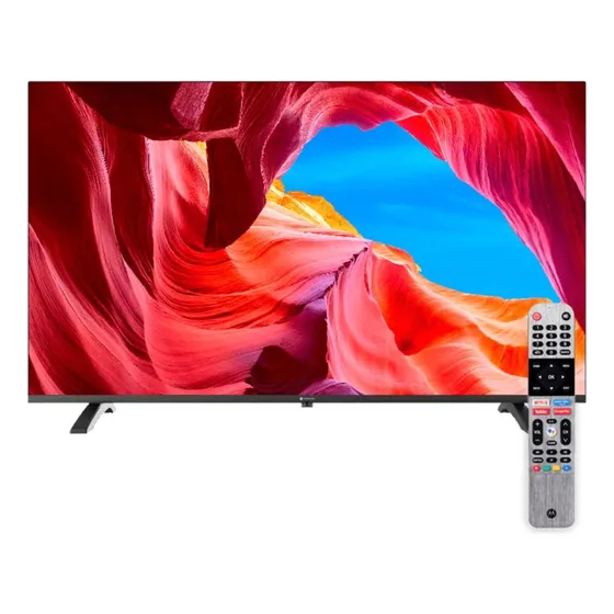 Smart TV de 50" Motorola 91MT50G22 con pantalla LED 4K
