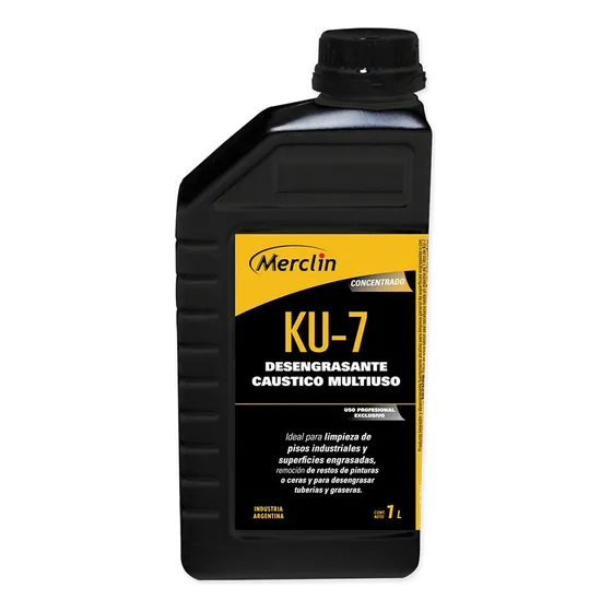 Desengrasante Soda Caustica Multiuso Ku 7 Merclin 1l Pintumm
