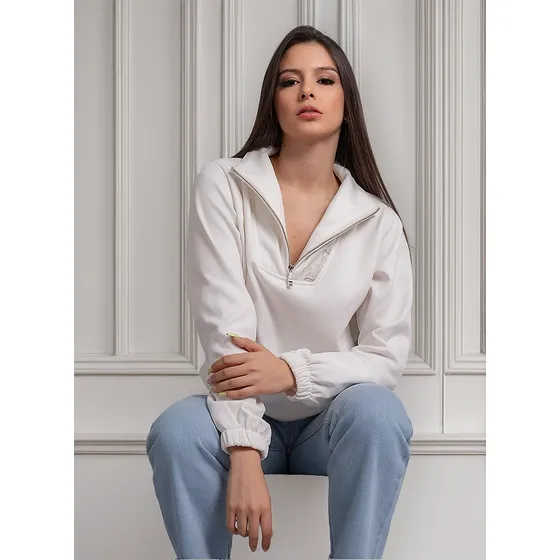 Buzo Mujer Cuello Alto  Lec Lee