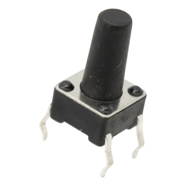 50 Pulsadores Push Button  Tact Switch 11mm Alto 6x6x11 Mm