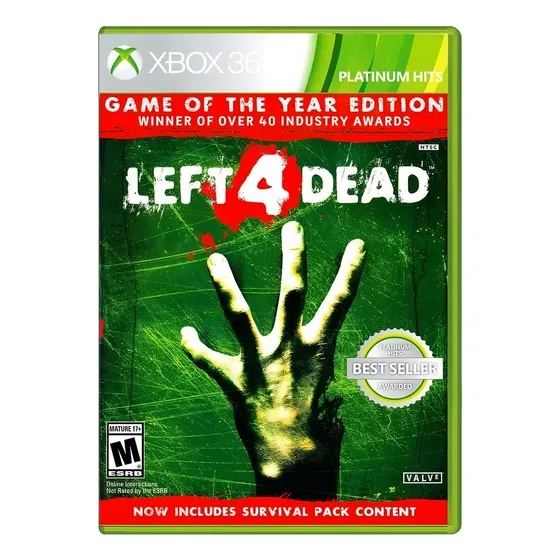 Left 4 Dead Game Of The Year Edition Xbox 360/one Físico