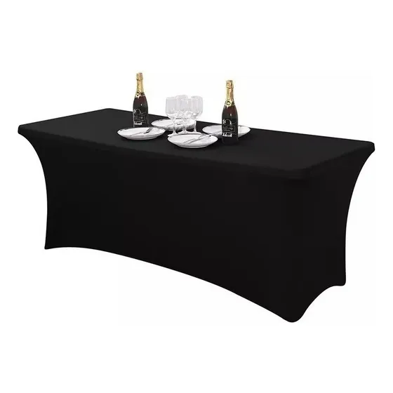 Funda De Mesa Elástica Para Bodas En Restaurantes Hotel 6ft