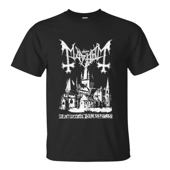 Playera Mayhem De Mysteriis Dom Sathanas