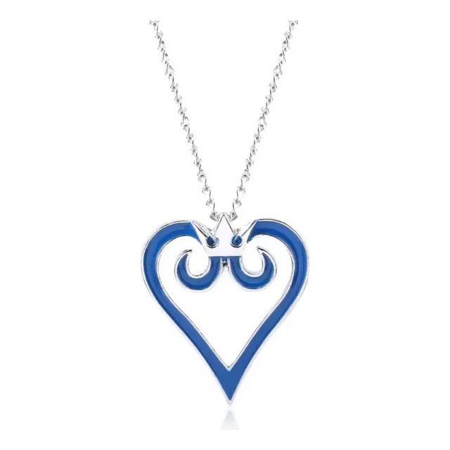 Gys F Kingdom Hearts - Corazon Corona Llave Espada Collar