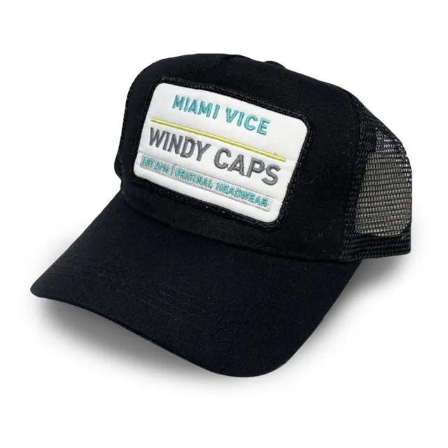 Gorras Trucker Premium Gabardina Windy Caps Parche