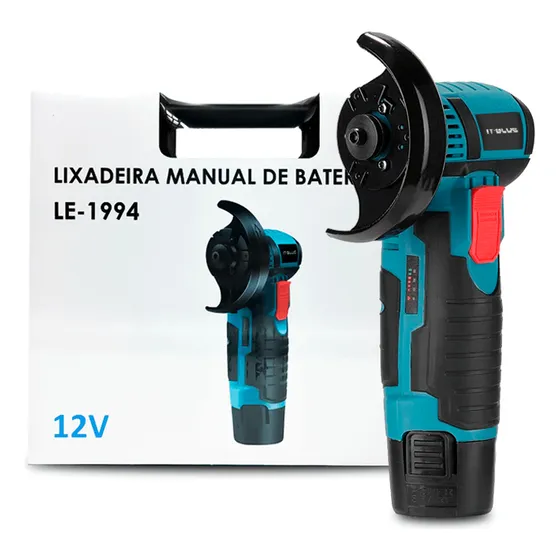 Lixadeira Esmerilhadeira Angular 12v Profissional Acabamento