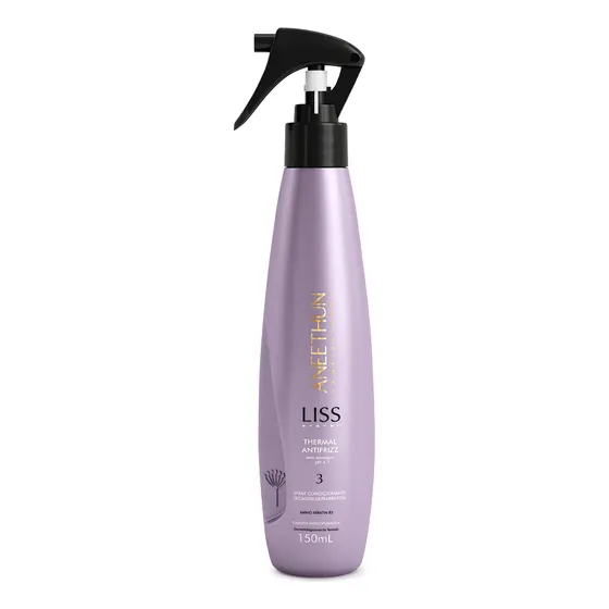 Spray Thermal Antifrizz Aneethun Liss Alinhamento Capil