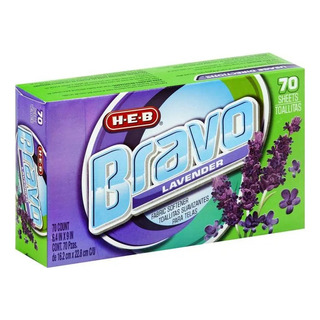 Heb Toallitas Suavisantes Para Secadora 70pz Lavender Heb Toallitas Suavisantes Para Secadora 70pz Lavender