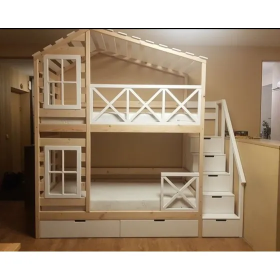 Literas Infantiles Montessori En Madera 