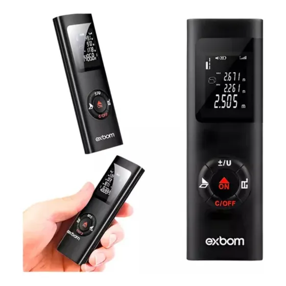 Medidor Profissional Distancia Trena Digital Laser 40 Metros