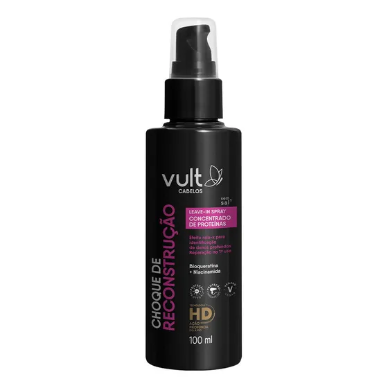 Vult Cabelos Choque De Reconstrução - Leave-in Spray 100ml