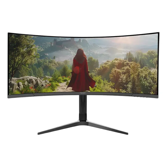 Naceb Monitor Gamer Curvo R1500 Wqhd 34 165hz Hdmi+dp Color Negro