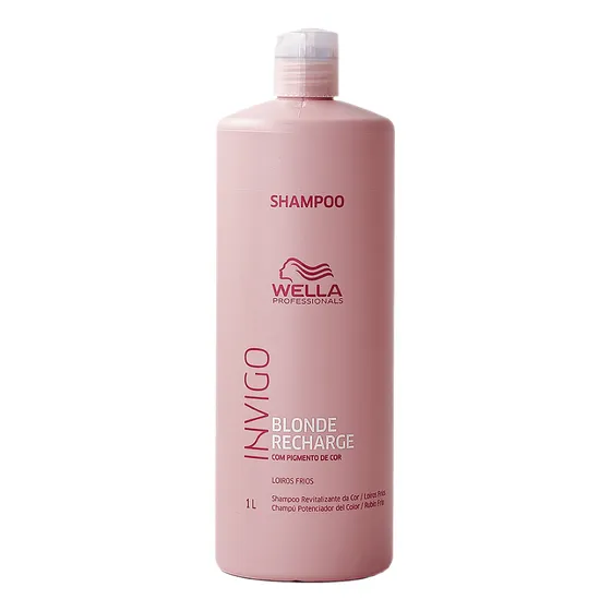 Shampoo Wella Invigo Blonde Recharge  1000ml