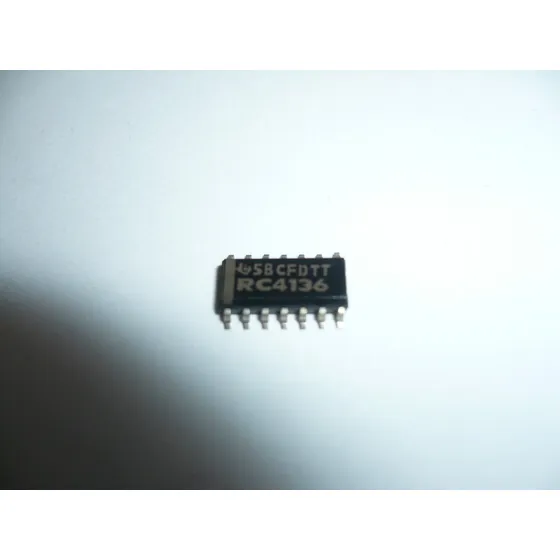 Lote C/2 Peças  Circuito Integrado  Rc4136  Smd