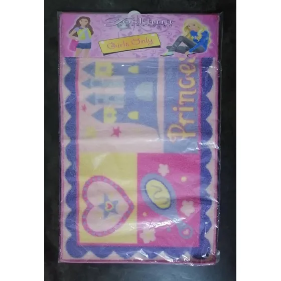 Alfombra De Baño Y Cinta Decorativa De Princesa 