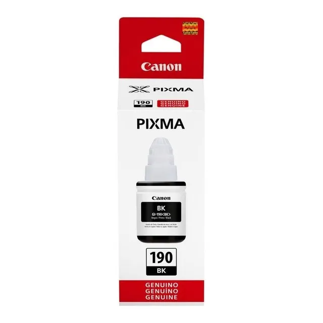 Tinta Canon Gi-190 Negra Original  G1110 G2110 G3110 G4110 
