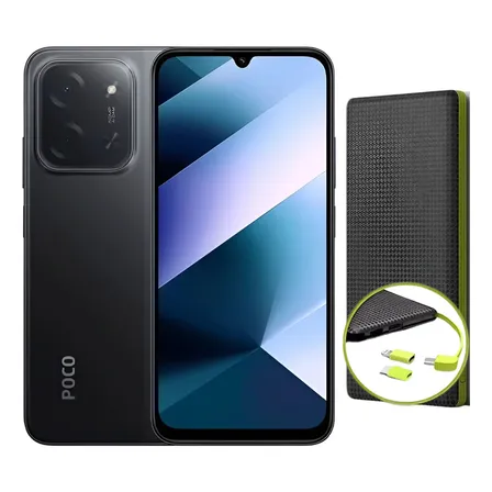 Xiaomi Poco C85 256gb 8gb Ram 4g Nfc + Bateria Portátil