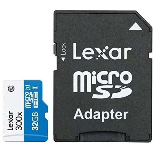 Lexar 32gb Clase 10 Microsdhc Uhs-i 300x Velocidad Avf8b